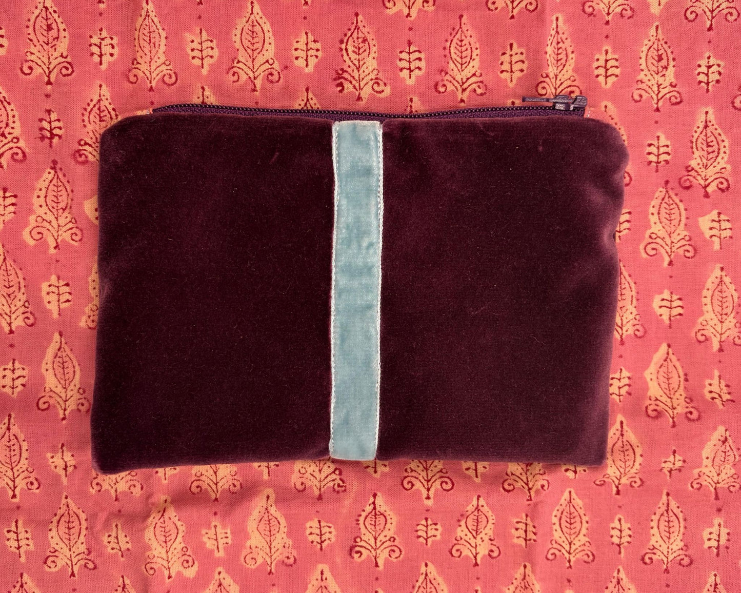 Bustina Velluto Bordeaux
