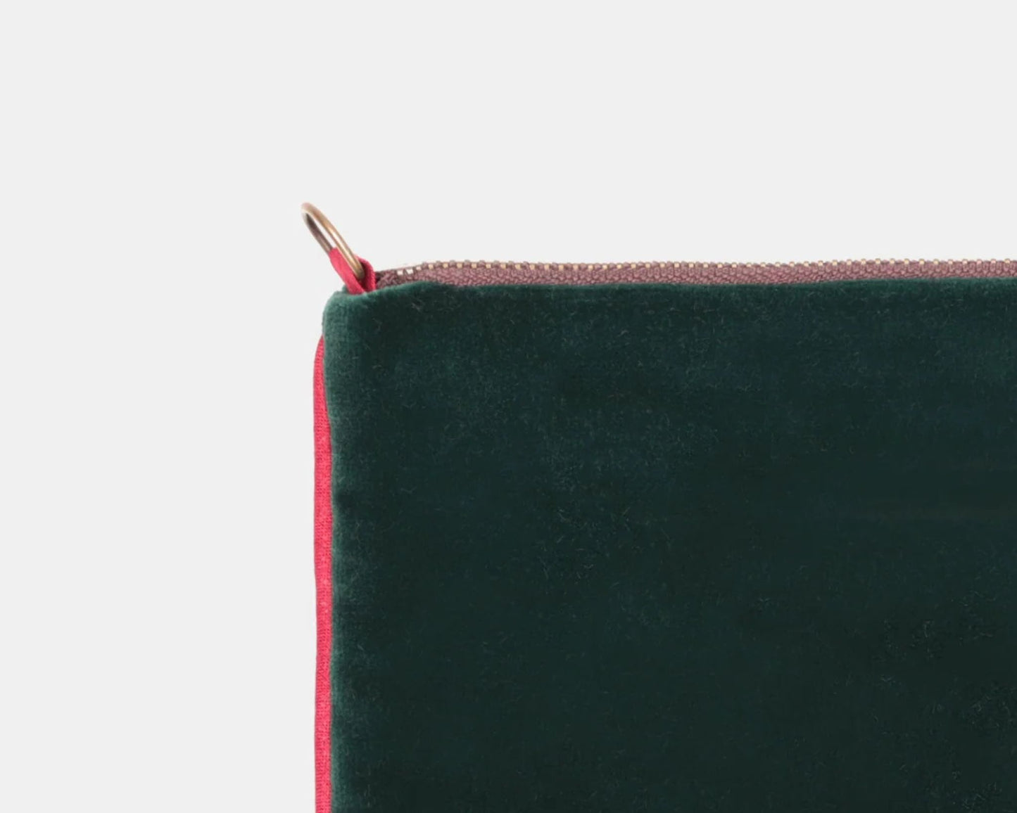 Vellutina Verde Bosco e Rosso