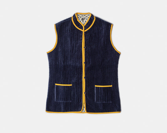 Gilet Blu e Giallo