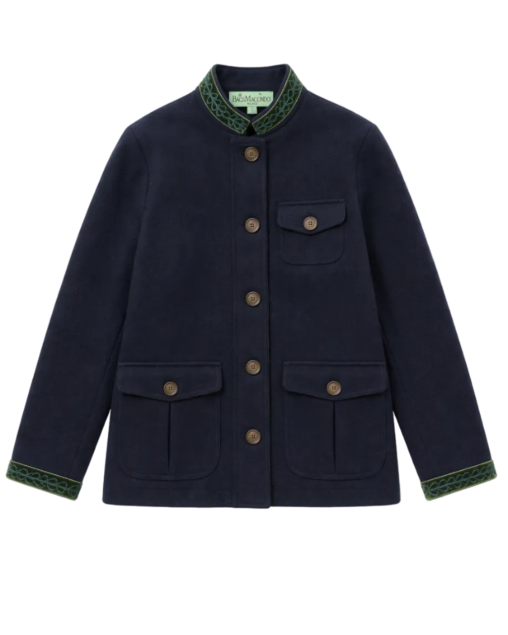 Giacca Magliano Cahsmere Blu e Verde