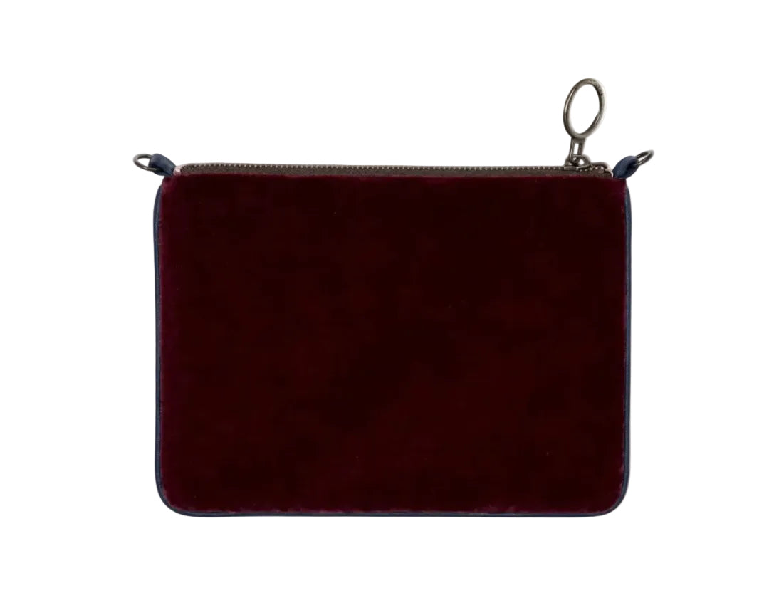 Vellutina Bordeaux e Blu