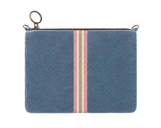 Vellutina gros grain Azzurro Polvere