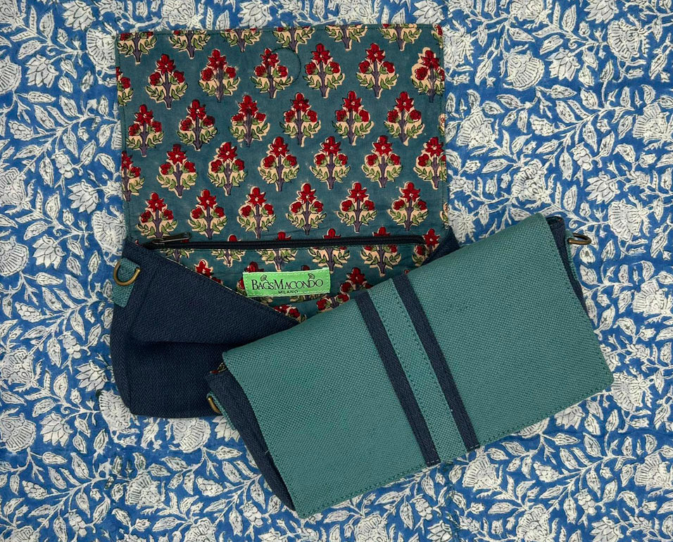 Rue du Bac Bag Estiva azzurro e blu