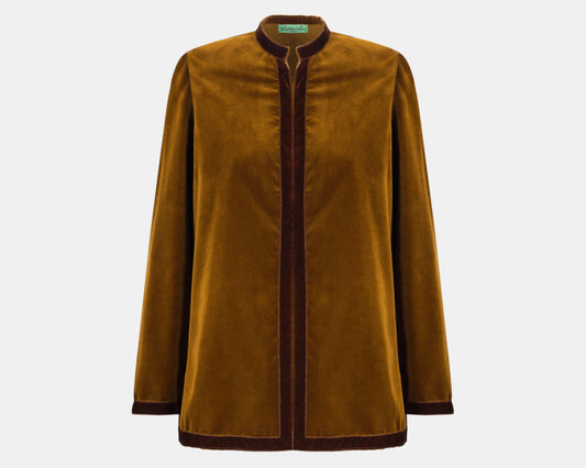 Giacca Velluto Olio