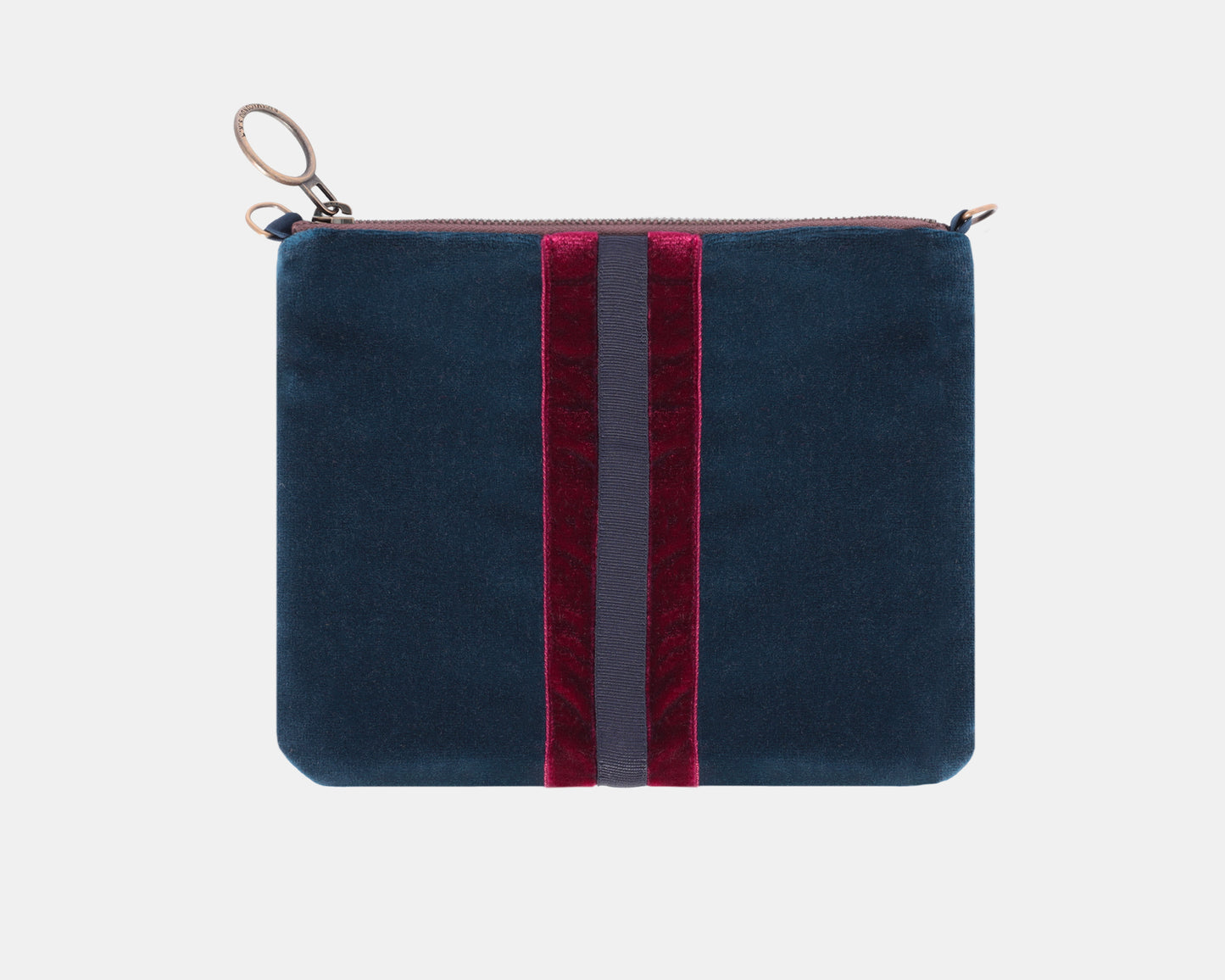 Vellutina Gros Grain Blu e Bordeaux