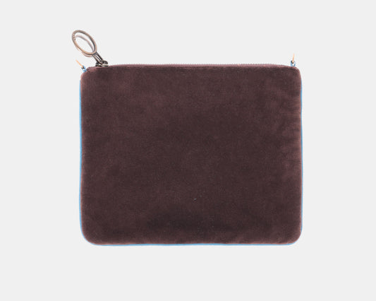 Vellutina Cioccolato e azzurro