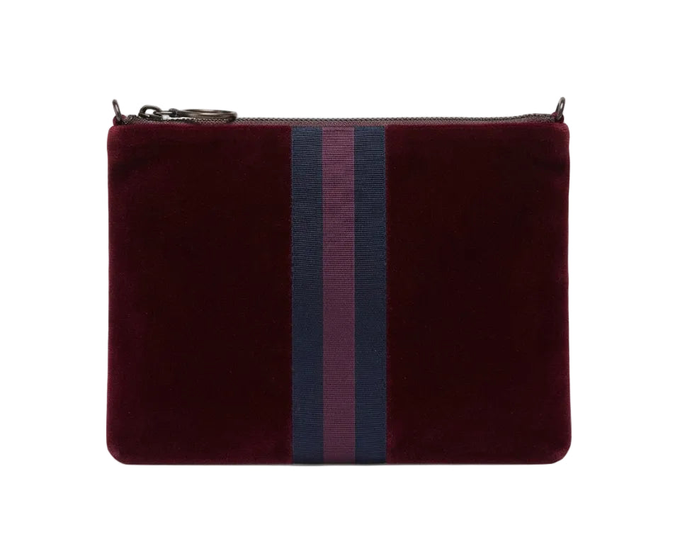 Vellutina Gros Grain Bordeaux e blu