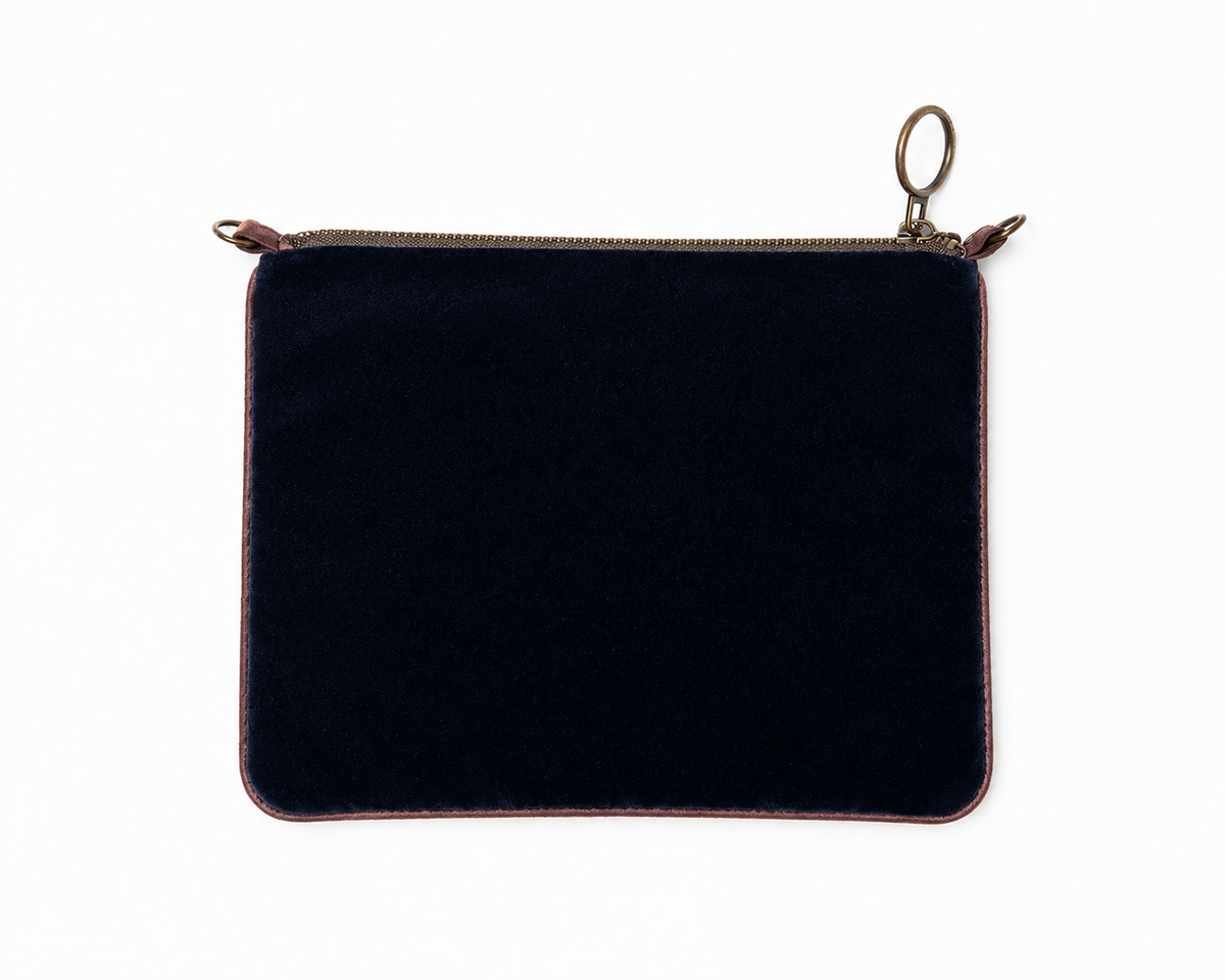 Vellutina Blu e Marrone