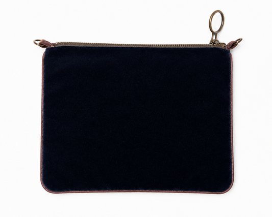 Vellutina Blu e Marrone