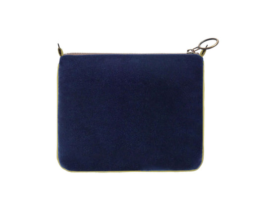 Vellutina Blu e Verde Muschio